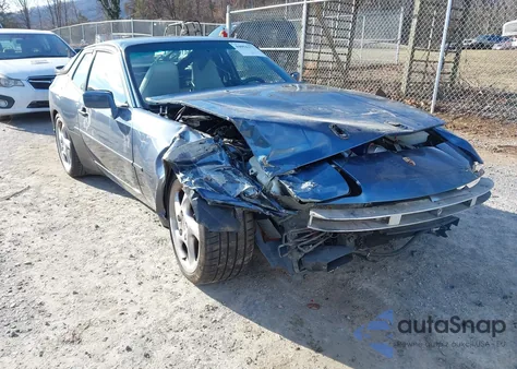 1989 Porsche 944 из США, поврежденный, VIN WP0AA2955KN150252